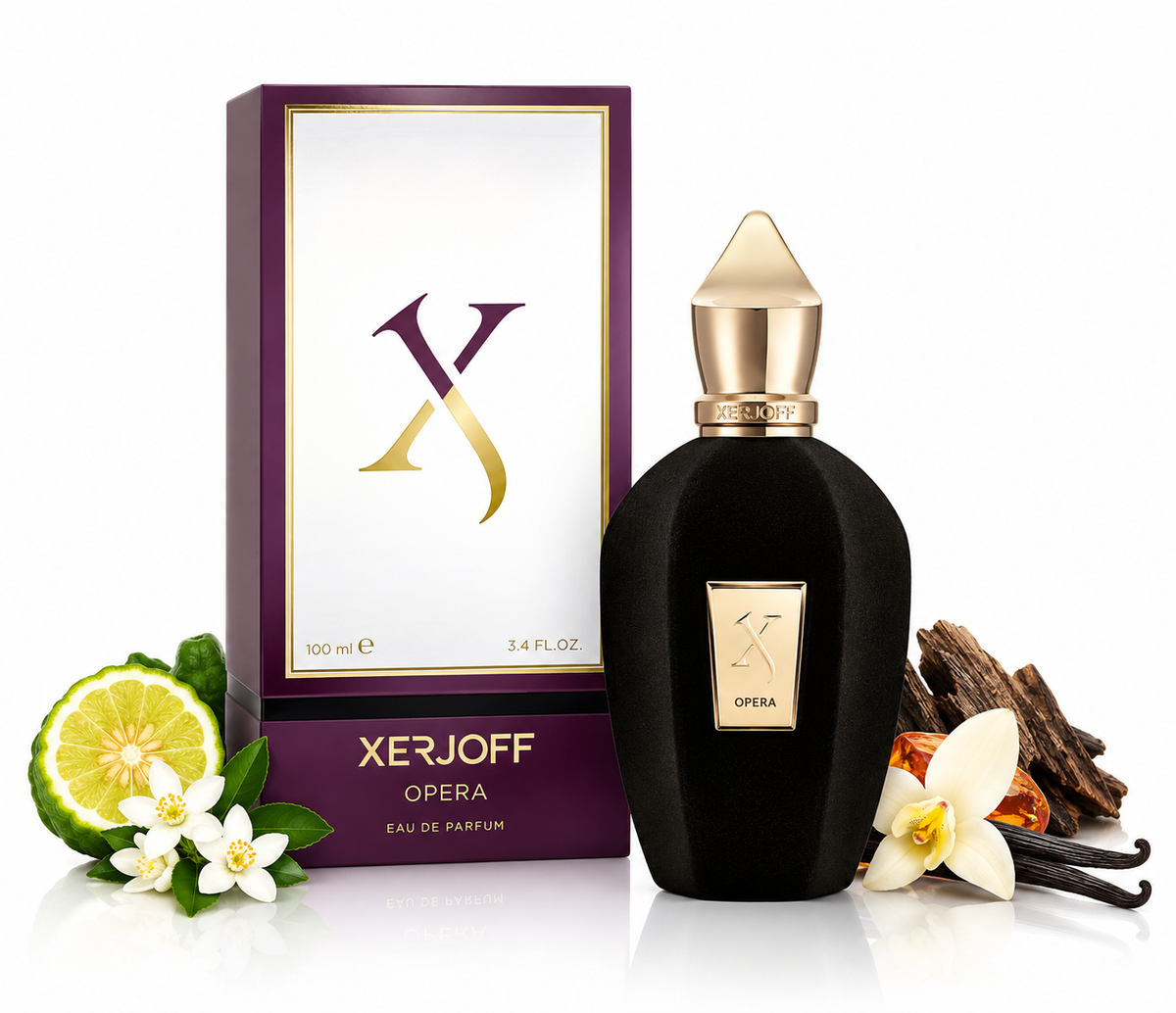 Erba Pura Xerjoff 3.4 oz / 100 ml Eau de Parfum Spray For Unisex New IN Box (BLACK)