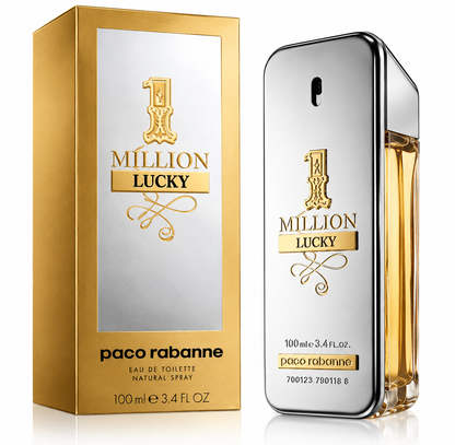 Paco Rabanne 1 Million Lucky Eau de Toilette 100ml / 3.4 oz for Men – Genuine Sealed